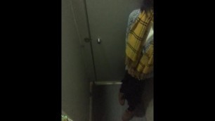 Chinese crossdresser masturbates in bathroom 伪娘在浴室夹腿自慰