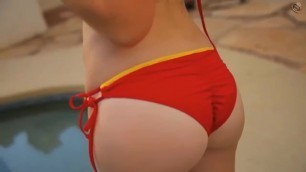 Jessica Nigri Cinder Fall Bikini