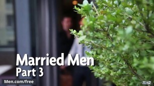 Alex Mecum and Chris Harder - Married Men Part 3 - Str8 to Gay - Trailer preview - Men&period;com