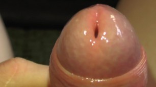 Freshly shaved cock pleasure