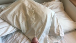 Pissing on the bed