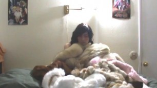 Asian sissy CD plays with Furs 2