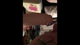 Ass fucking my dildo