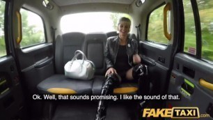 Fake Taxi Tables are turned on horny dominatrix by big cock driver