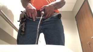 Young Man Piss Voyeur Angle