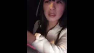 Chinese Girl Drives Home for a Creampie