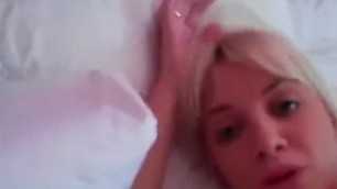 Blonde Amateur Ex Girlfriend Playing With Her Pussy