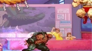 Lewd Fighter alpha 3: birdie giving zangief the command grab