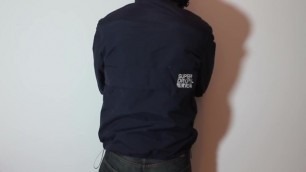 destroying superdry windcagoul jacket