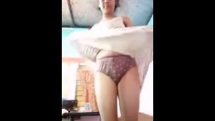 Indian Hairy Teen Strip down and Fingers