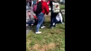 fat bitches fighting over food and fucking dies