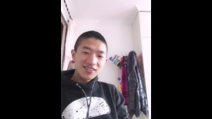 Asian teen gay showing his cock