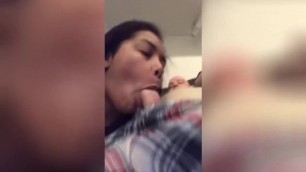 Black Girl From Tinder Sucking Cock