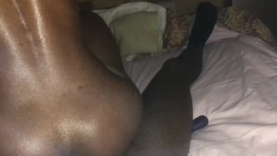 Slim thick ebony riding dick in fl hotel
