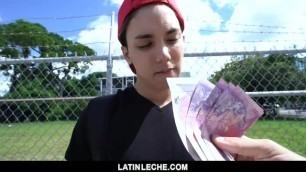 LatinLeche - Virgin Latino Gets His Asshole Pounded By A Horny Cameraman