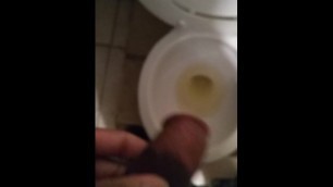 Had  to pee really bad after busting a nut watching porn.