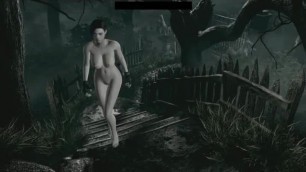 Let's Play Resident Evil HD Remastered Nude Jill Valentine Mod Part 7
