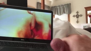 Nice cock relents to huge, beautiful pussy lips!