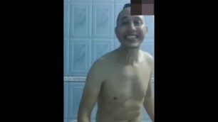 Turkish cute  man​ jerk​ off​ and​ shower​