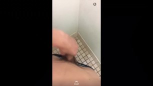 Super hot Aussie teen wanks and cums on snapchat