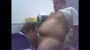 Office chub bareback