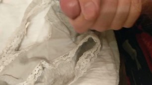 Cumming in her panties instead of pussy tonight ;)