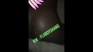Creamy Booty Freaky Black Thug Get Bred Raw By Horny Big Dick Teen