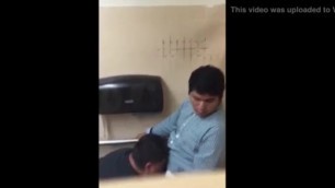 Sucking dick in bathroom, mexicans