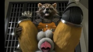 Varex and Rocket Raccoon anal sex