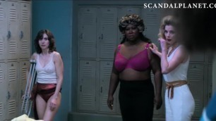 Kia Stevens & Alison Brie Nipples from 'GLOW' On ScandalPlanet.Com