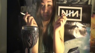 Smoking Multiples | MissDeeNicotine Smokes Two at Once