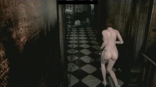 Let's Play Resident Evil Remastered Nude Jill Valentine Mod Part 4