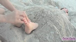 Addie Juniper Tickled in Sand - Tickle Chicks