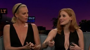 Charlize Theron, Jessica Chastain, Emily Blunt - James Corden (2016)