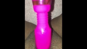 My latina cousin girlfriend/ private slut is teasing me with the vibrator
