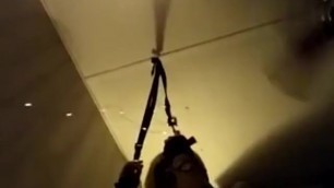 Kitten Hung From The Ceiling & Fucked From The Back