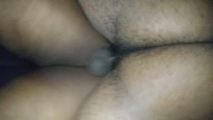 I fuck a bbw and make cream while my wife record